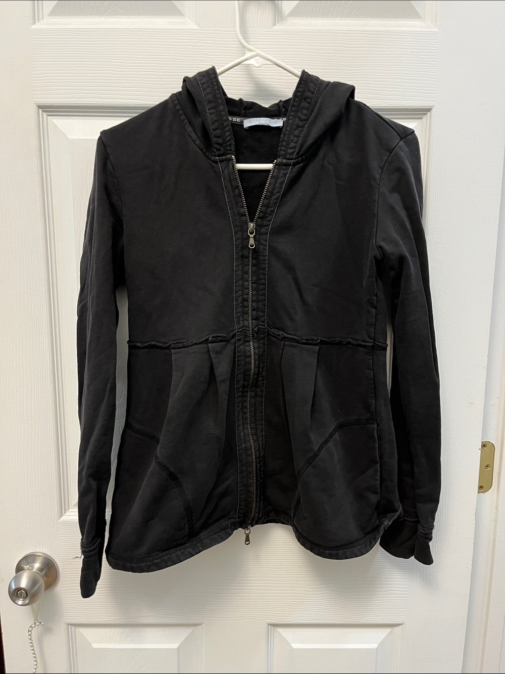 Strenesse Blue Black Zip Hoodie Jacket
